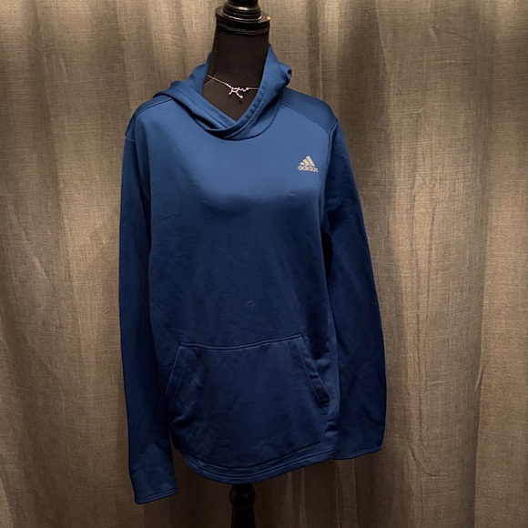 adidas Other - Adidas Men's Deep Blue Pullover Hoodie